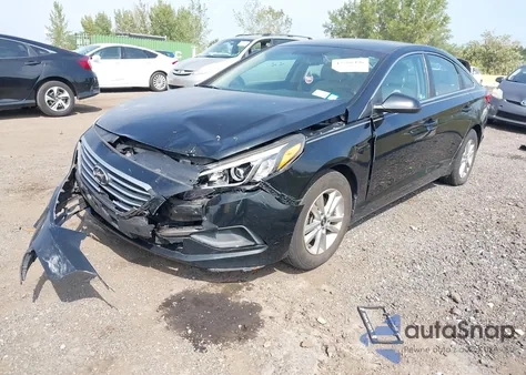 2016 Hyundai Sonata Se из США, поврежденный, VIN 5NPE24AF6GH330684